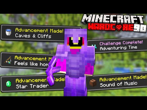 PaulGG - I Completed Every Achievement In 1.18 Minecraft Hardcore! (#90)