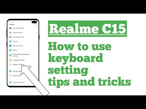 Realme C15 keyboard setting keyboard setup Hidden trick