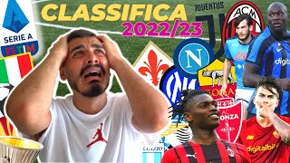📊 CLASSIFICA SERIE A 2022/23... PREDICTION SUPER ALLAN HD!!! ⚽️🏆