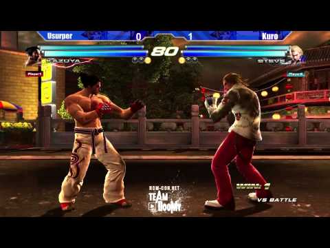 NOMDOCON TTT2 Tournament Usurper Hwoarang Kazuya vs Kuro Tao Steve Law