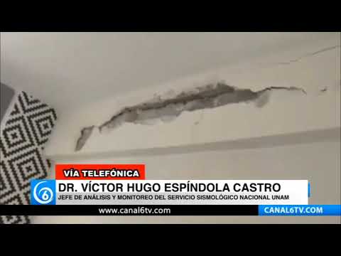 Video: El Dr. Víctor Hugo Espíndola, experto en sismología, reitera que los microsismos van a continuar