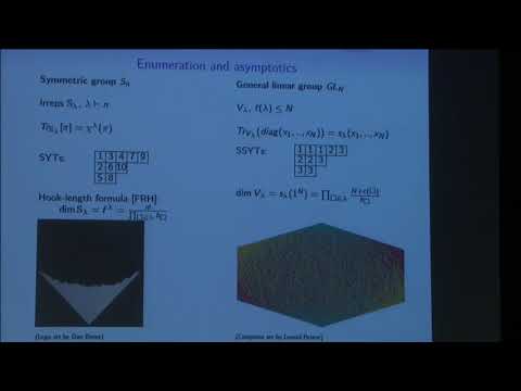 Algebraic combinatorics: applications to statistical mechanics and complexity theory - Greta Panova