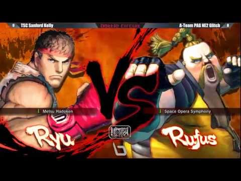 Next Level Battle Circuit 141 - USF4 - TSC Sanford Kelly (Ryu) vs A-Team PAG NE2 Glitch (Rufus)
