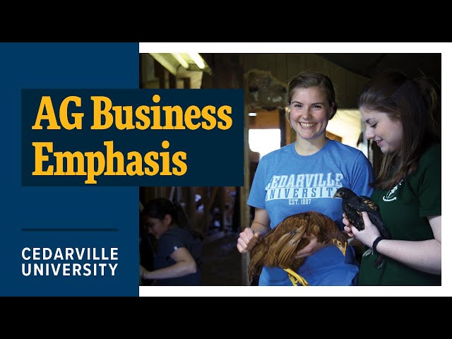 Thumbnail for video titled: Why Study Agriculture Business at Cedarville University?