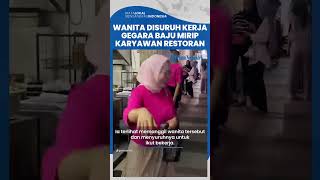 Viral Momen Kocak Wanita Ini Disuruh Ikut Kerja Gegara Warna Baju Mirip dengan Karyawan Restoran
