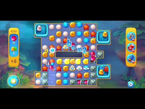 Fishdom 8737 Super Hard Level - NO 💣🧨💥