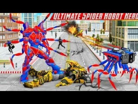 Spider Robot Game## Monster Truck Robot Transform