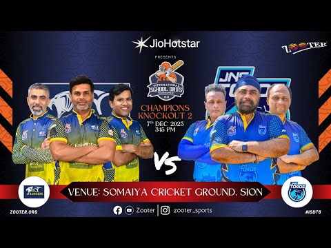 JNS TOROS vs CAMP RANGERS | INTERNATIONAL SCHOOL DAD'S 8.0 | CHAMPION KNOCKOUT 2 | DAY 34