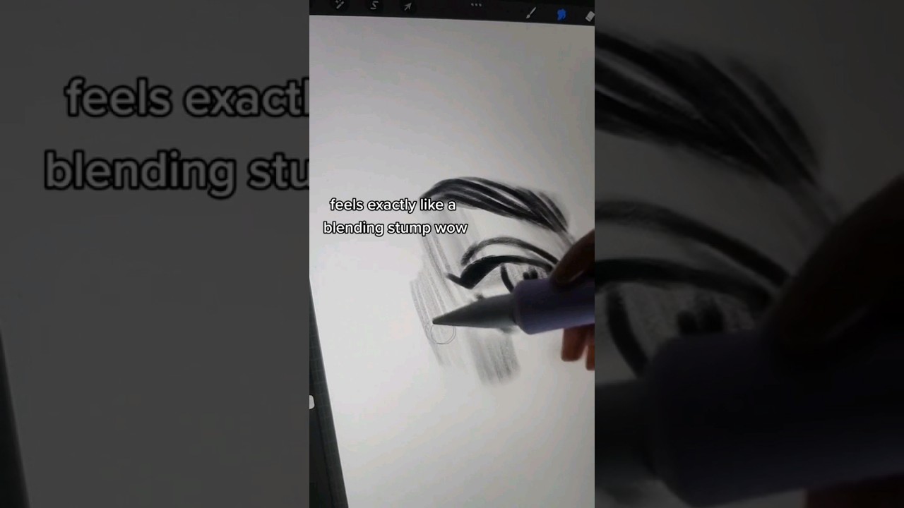 BEST Procreate Brush?!😳 #procreatebrushes #digitalart