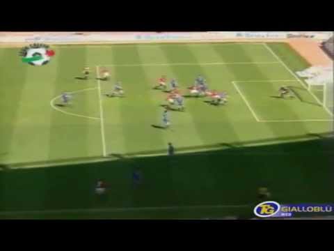 Serie A 2000-2001, day 24 Roma - Verona 3-1 (Camoranesi, 2 Montella, Batistuta)