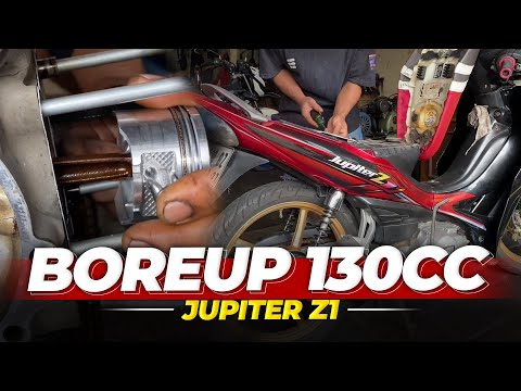 BOREUP 130CC YAMAHA JUPITER Z LAWAS!! | MOTOR TUA EMANG MASIH PUNGSI?