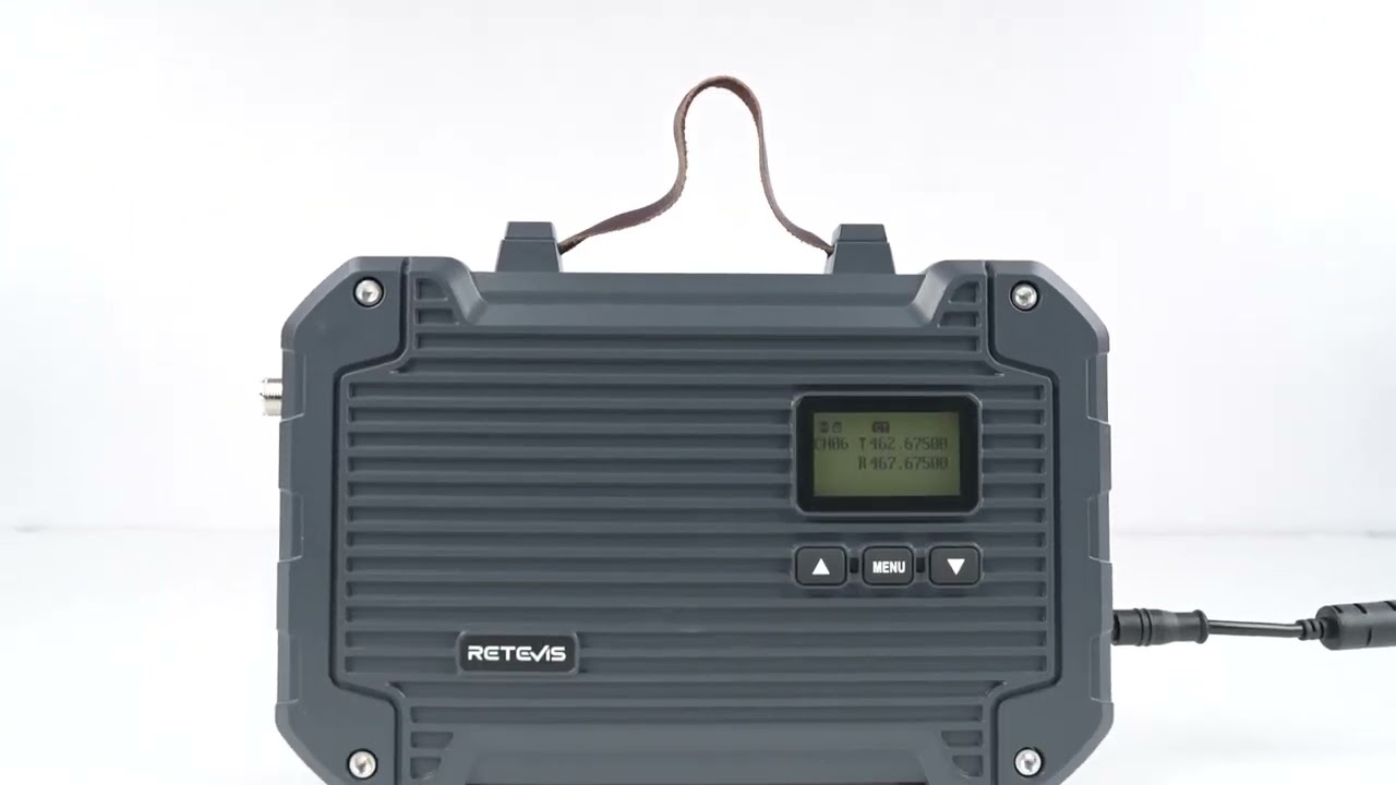 Retevis RT97L 25W Repeater | IP66 Waterproof for Agriculture, Emergency, Hiking & More