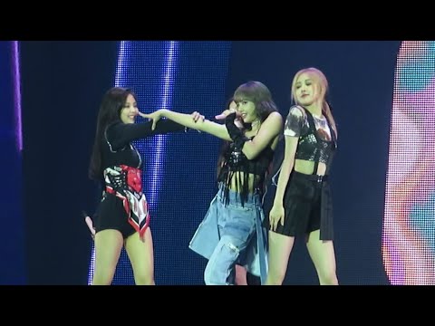 190518 BLACKPINK -  DON'T KNOW WHAT TO DO (In Your Area Amsterdam Live Fancam)