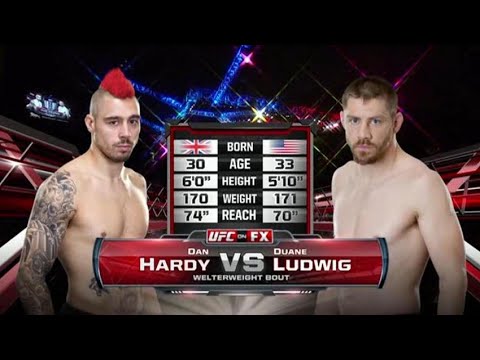 Dan Hardy vs Duane Ludwig full fight