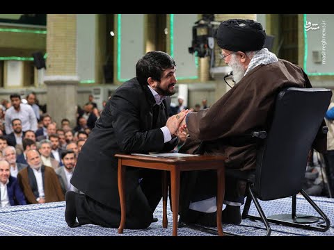 Baqir Mensuri - Ayatullah Xamenei aganin huzurunda Azerice oxudu - Xanim Zehra movludu