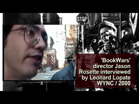 Trailer WNYC Interview w/ Filmmaker & Producer Jason Rosette ('BookWars' New York bookseller movie)