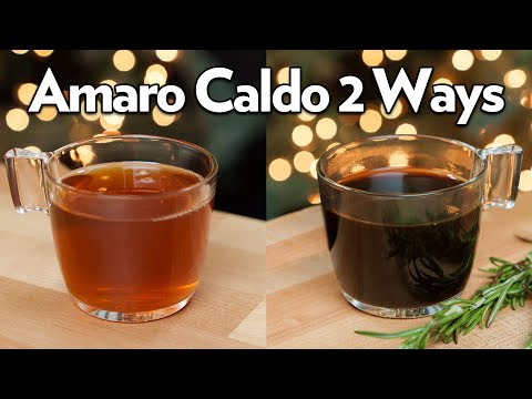 Amaro Caldo 2 ways