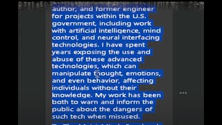 Did Engineer,  Dr. Robert Duncan Die for Exposing Heinous Mind Control Human Experimentation?