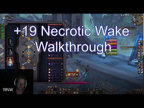 +19 Necrotic Wake Walkthrough - Protection Pally PoV - WoW Shadowlands 9.1.5
