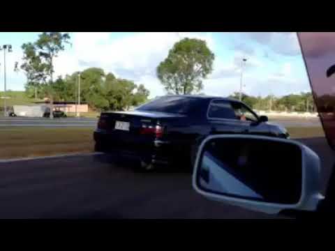 Toyota Chaser 1JZ vs Evo 7 300hp