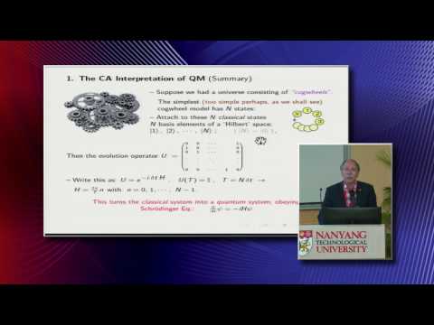 Gerard 't Hooft - How Quantum Mechanics Modifies the Space-Time of a Black Hole (QM90)