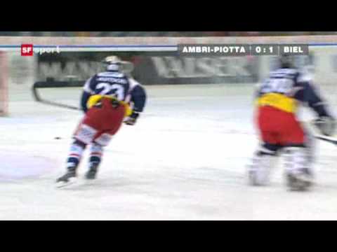 17. Runde 23.10.09 Ambri - Biel 3 : 4