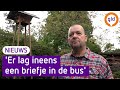 Eric bouwt vogelhuisjes in tuin, maar moet honderden euro's voor vergunning betalen.