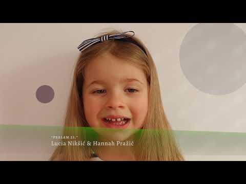 "Psalam 23" -  Lucia Nikšić i Hannah Pražić