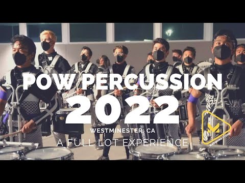 POW Percussion 2022 - Pulse Preview - Show Music - A Full Lot Experience. #MVInTheLot