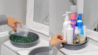 Cómo hacer una bandeja giratoria para cosméticos