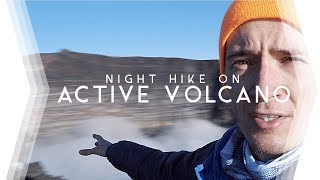 RÉUNION ISLAND  |  We hiked an ACTIVE VOLCANO at NIGHT