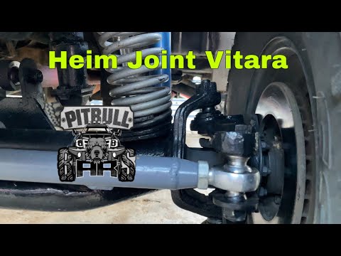 Heim Joint all arm Vitara / Steel centric spacers / Pitbullbars4x4