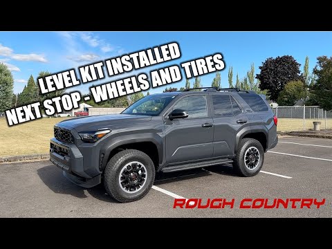 Rough Country 1.5\" Level Kit Installed on my 6th Gen 4Runner.