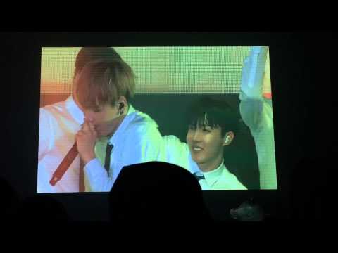 [Fancam] 150606 BTS THE RED BULLET IN MALAYSIA - Blanket Kick