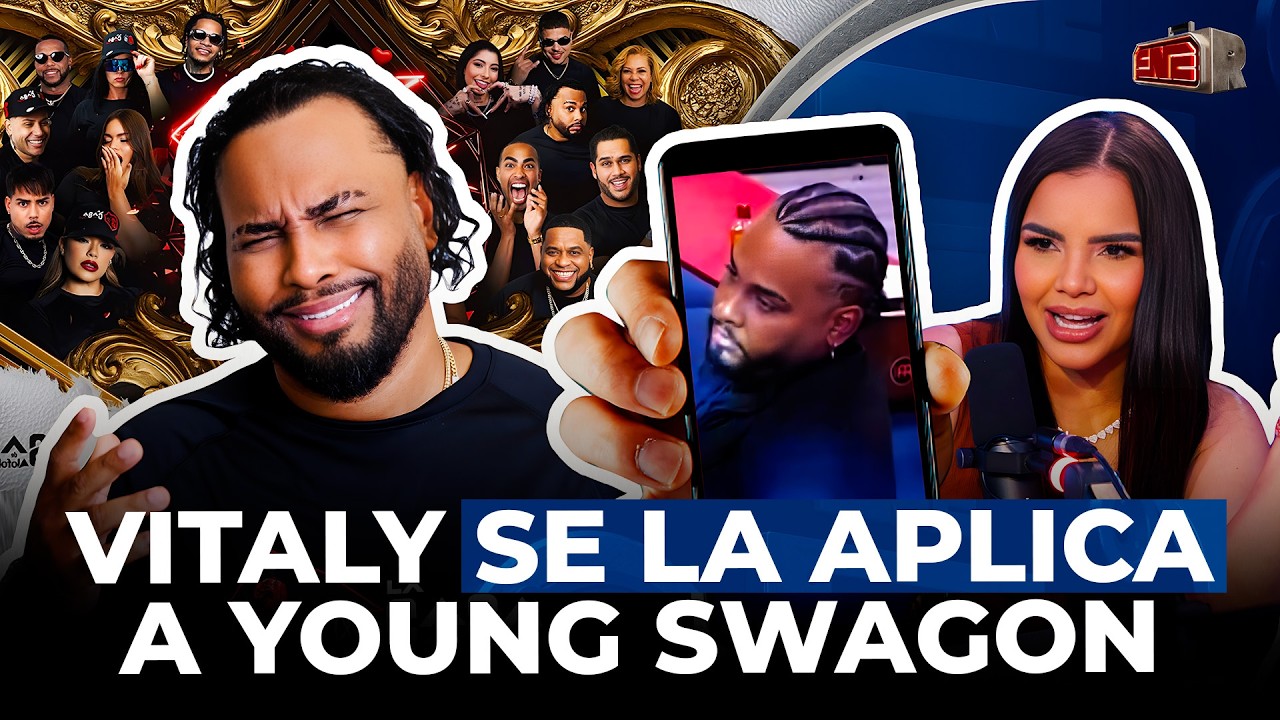 VITALY SE LA APLICA A YOUNG SWAGON PAPOTICO POR MALAGRADECIDO Y VICTIMA EN CASA ALOFOKE 2