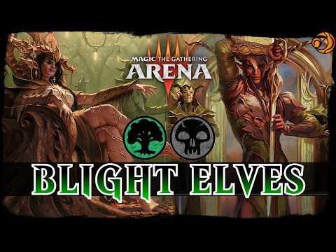 MORCANT DARK ELF | MTG Arena Golgari Elves Blight Combo LORWYN ECLIPSED Standard Deck
