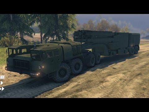 Spin Tires - MAZ 7410 truck mod | offroad driving, mudding