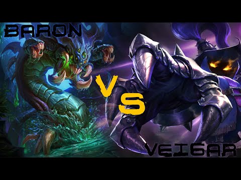Veigar Destroys Baron - League Of Legends 2024