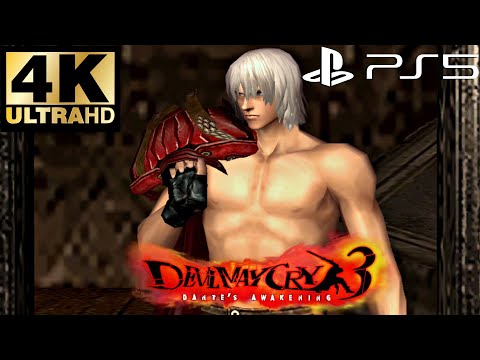 Devil May Cry 3 HD Remaster PS5 Gameplay Walkthrough FULL GAME (4K Ultra HD) No Commentary
