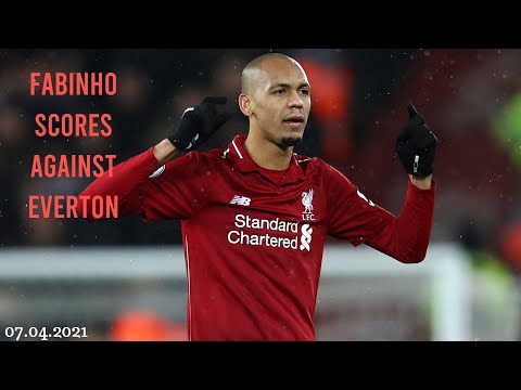 Fabinho great goal against Everton (FIFA 20)