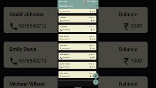 The Basic Banking App | Android Project | The Sparks Foundation Internship