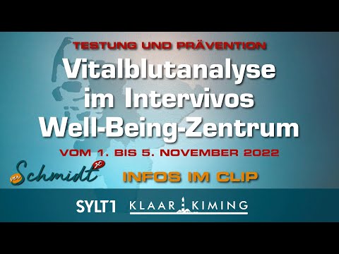 Vitalblutanalyse vom 1. bis 5. November - verSCHMIDTzt (29.10.2022)