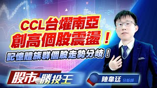 CCL台燿南亞創高個股震盪 ! 記憶體族群個股走勢分歧 ! #台光電 #富喬 #南亞 #南亞科 #華邦電