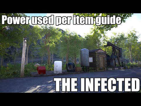 The Infected Version 14 - Power used per item guide