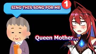 Liz - ERB Gets Song Requests from Queen Mother mid Karaoke