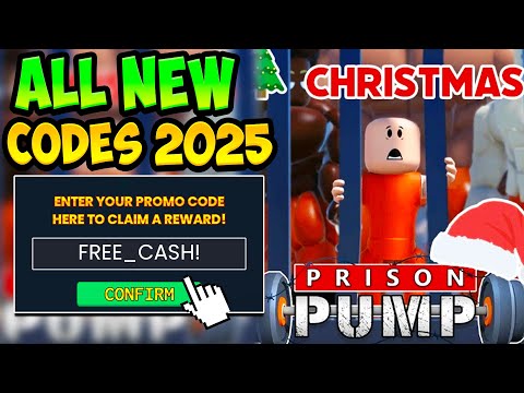 ALL WORKING PRISON PUMP CODES ROBLOX - All New Prison Pump Codes 2025!