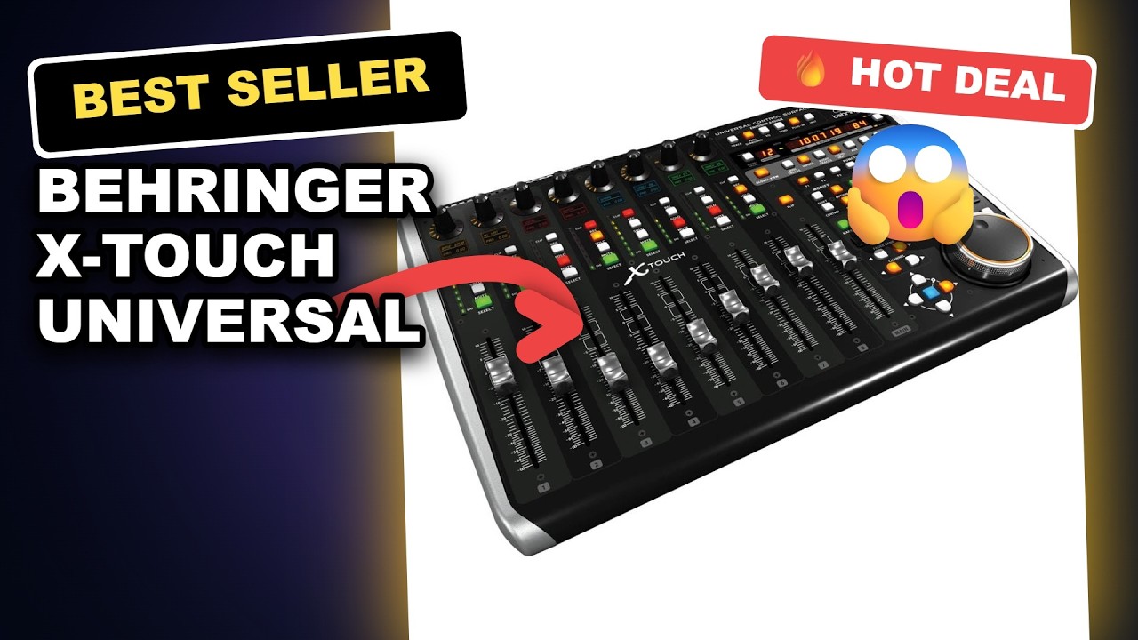 Behringer X-TOUCH Universal Control Surface Honest Review: DAW Control Made Easy