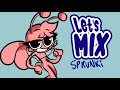 LET'S MIX! Sprunki Oren & Pinki #capcut #animation #sprunki #sprunkiincredibox #fanart