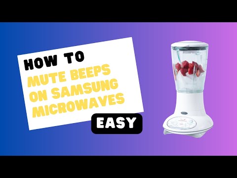 Muting Beeps on Samsung Microwaves Made Easy