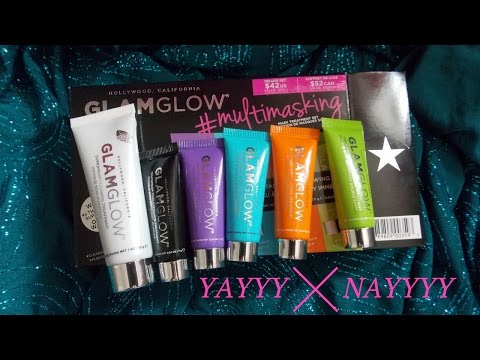 Glam Glow #multimasking kit Review